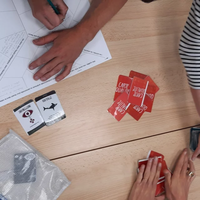🎉 Clap de fin pour les stagiaires de PS2DU !
🚗 Après une année de déplacements pro riches en apprentissages et en rencontres, ils ont clôturé l’aventure dans la bonne humeur 😄
🎲 Grâce au jeu Totem, chacun est reparti avec son animal 🐺 et sa qualité 💎 choisis par les autres : un vrai moment d’émotion et de reconnaissance 🫶
#isfecatlantique #FinDeStage #BonneAmbiance #Totem #PS2DU #TravailEnÉquipe